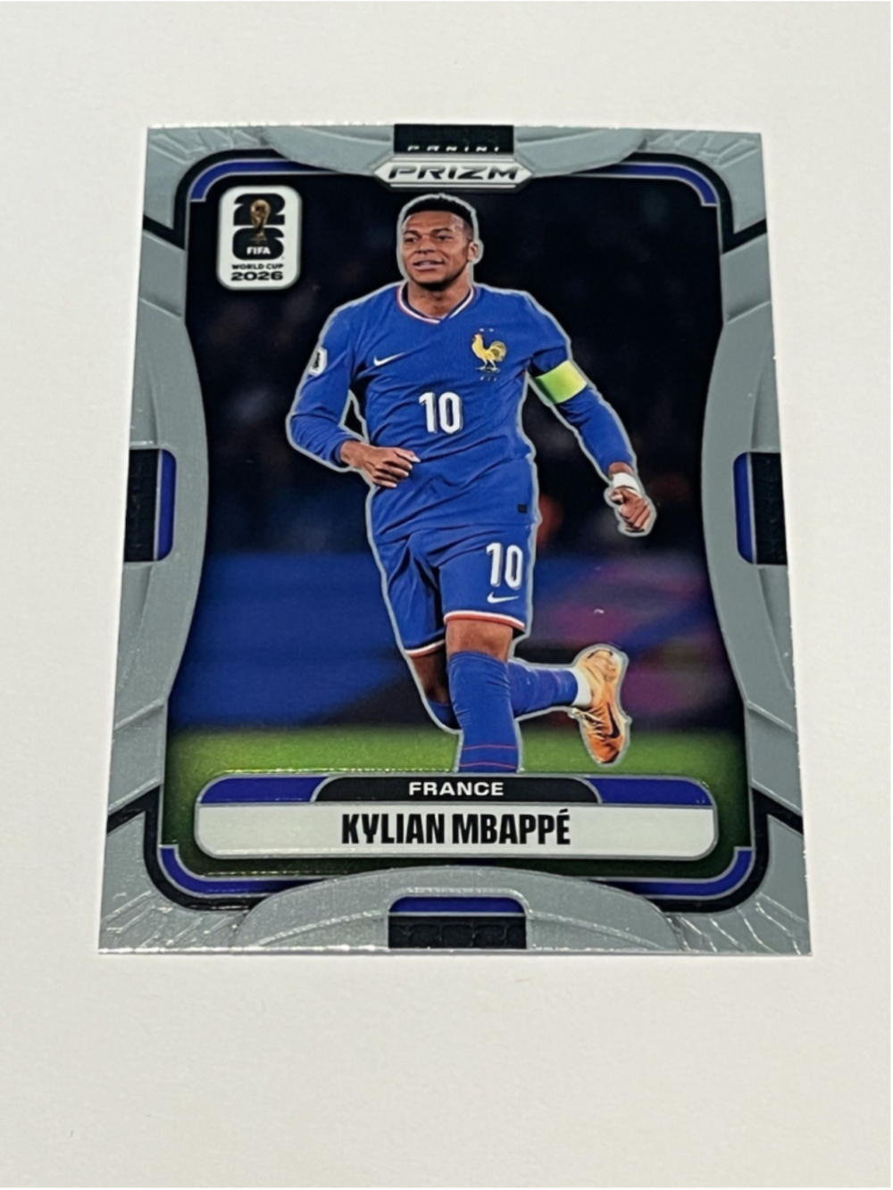 Kylian Mbappé Panini 2026 Prizm FIFA World Cup Silver France #40